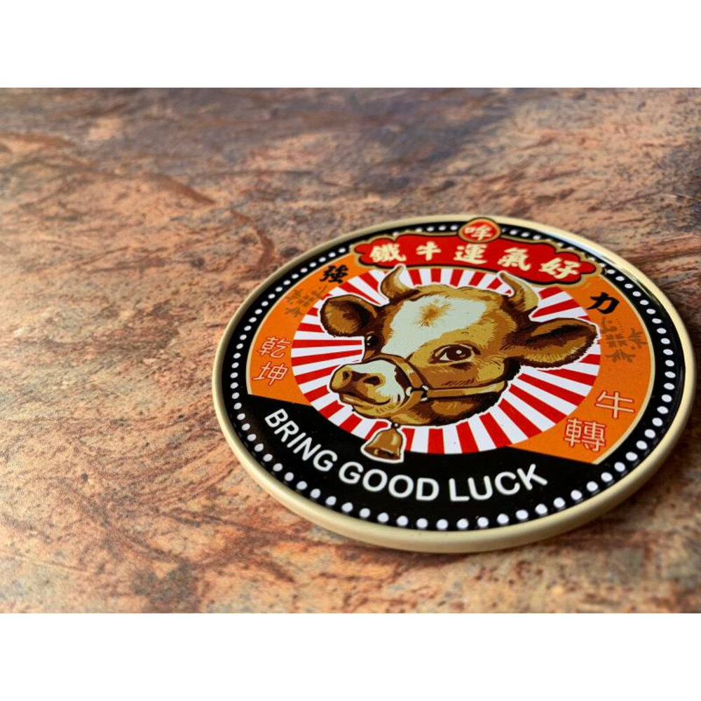 圓形磁鐵杯墊 冰箱貼 台灣紀念品 台灣特色 台灣景點 台灣意象 復古台灣 木子創意 TR台灣鐵道-圖片-3