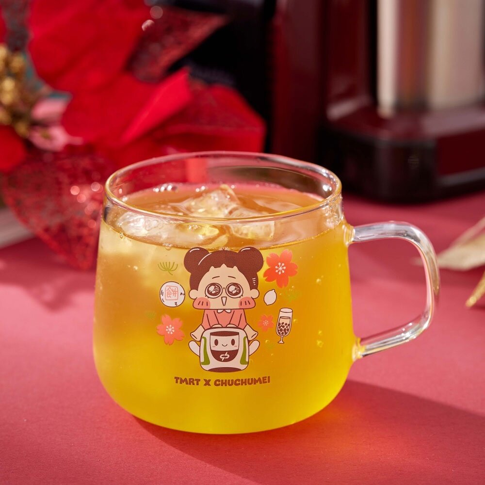 12161821626-台中捷運 X 啾啾妹 聯名變色玻璃杯 小綠綠福利社 台中捷運官方授權商店 TR台灣鐵道