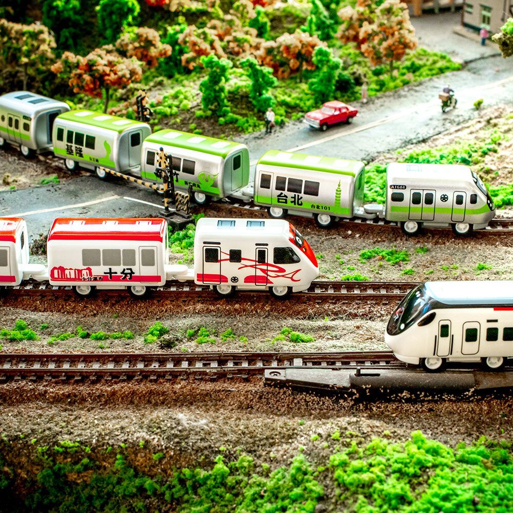 ARTT X TR 台鐵火車遊台灣迴力車 公益限定版 5節盒裝組 台鐵扭蛋 新自強號 迴力車玩具 TR台灣鐵道-圖片-2