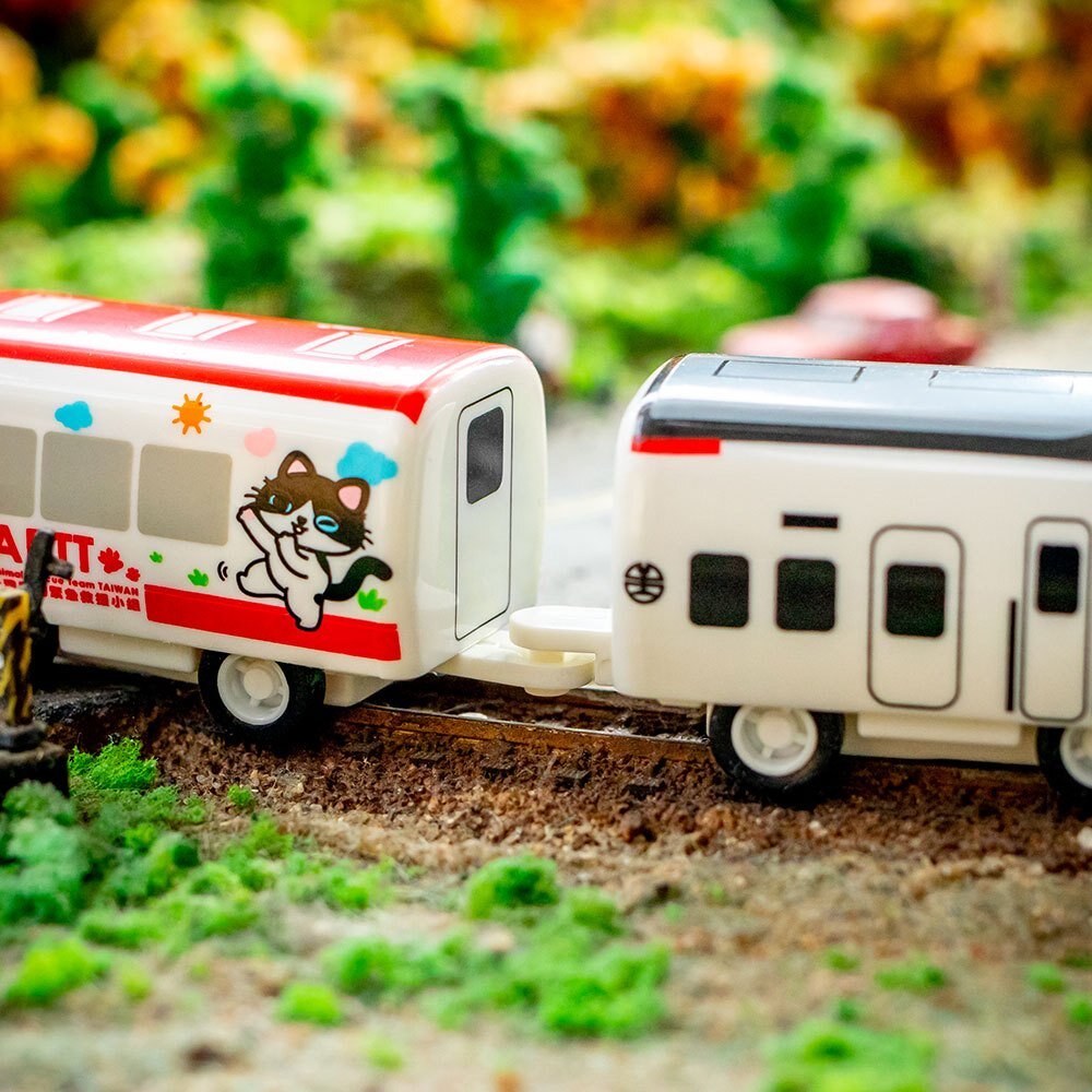 ARTT X TR 台鐵火車遊台灣迴力車 公益限定版 5節盒裝組 台鐵扭蛋 新自強號 迴力車玩具 TR台灣鐵道-圖片-4