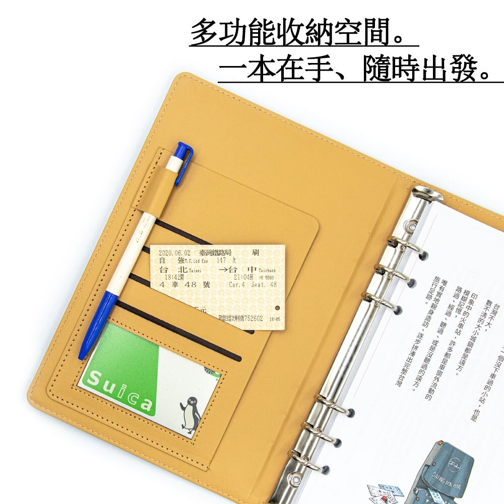 台灣鐵道旅行護照 鐵道篇 新版活頁本(一) 彰化-台東 TR封面版 台鐵紀念章集章本 手帳本 TR台灣鐵道-圖片-3