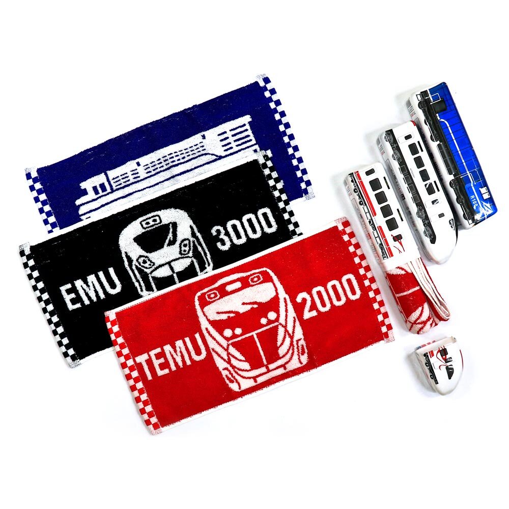 17234404110-台鐵火車毛巾 台灣火車系列 100%棉 台灣製造 運動毛巾 小毛巾 附火車造型收納盒 送禮自用兩相宜 TR台灣鐵道