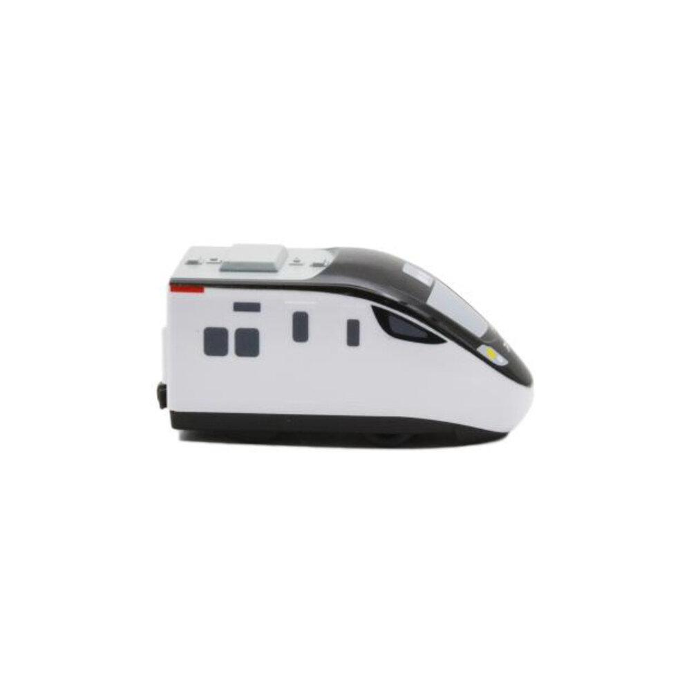 台鐵新自強號城際列車 EMU3000型 鐵支路迴力小火車 迴力車火車玩具 壓克力盒裝 QV084 TR台灣鐵道-圖片-1