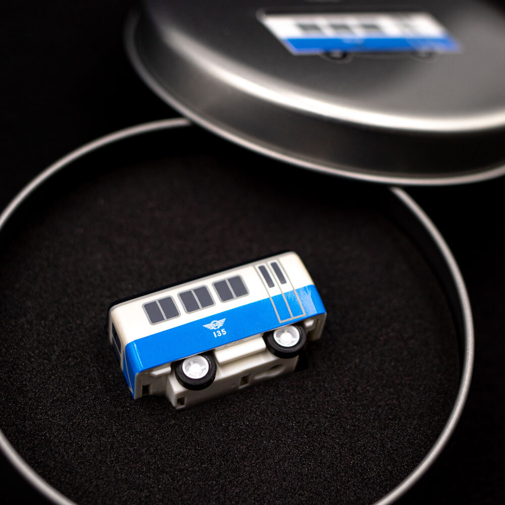 糖鐵135號巡道車 福井食堂135號 微型迴力車 馬口鐵盒收藏盒裝 限量製作售完為止 迴力車玩具 TR台灣鐵道-圖片-1