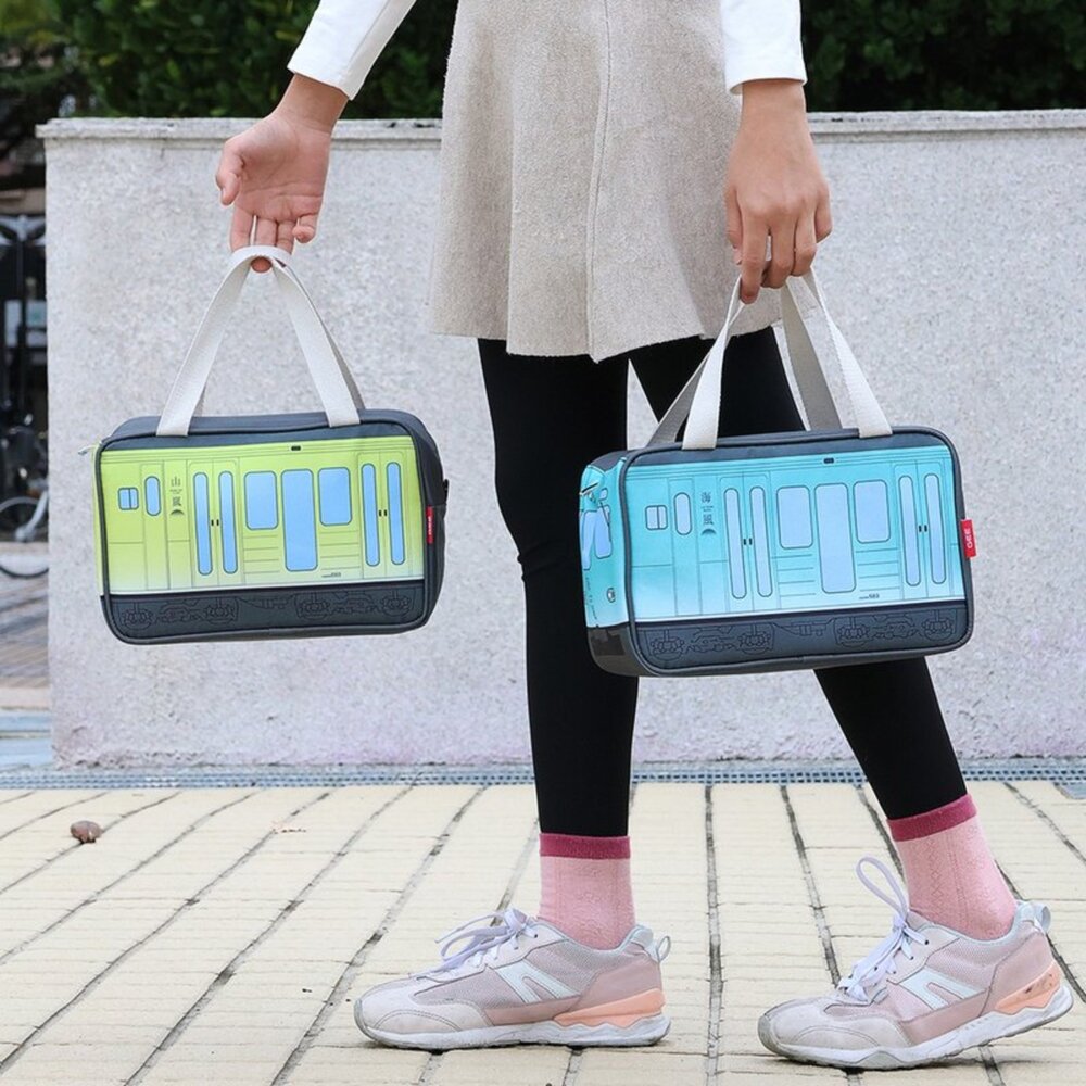 台鐵火車造型便當袋 保溫袋 台灣火車系列 海風號 山嵐號 R200 E500 台鐵文創商品 集創意 TR台灣鐵道-圖片-1