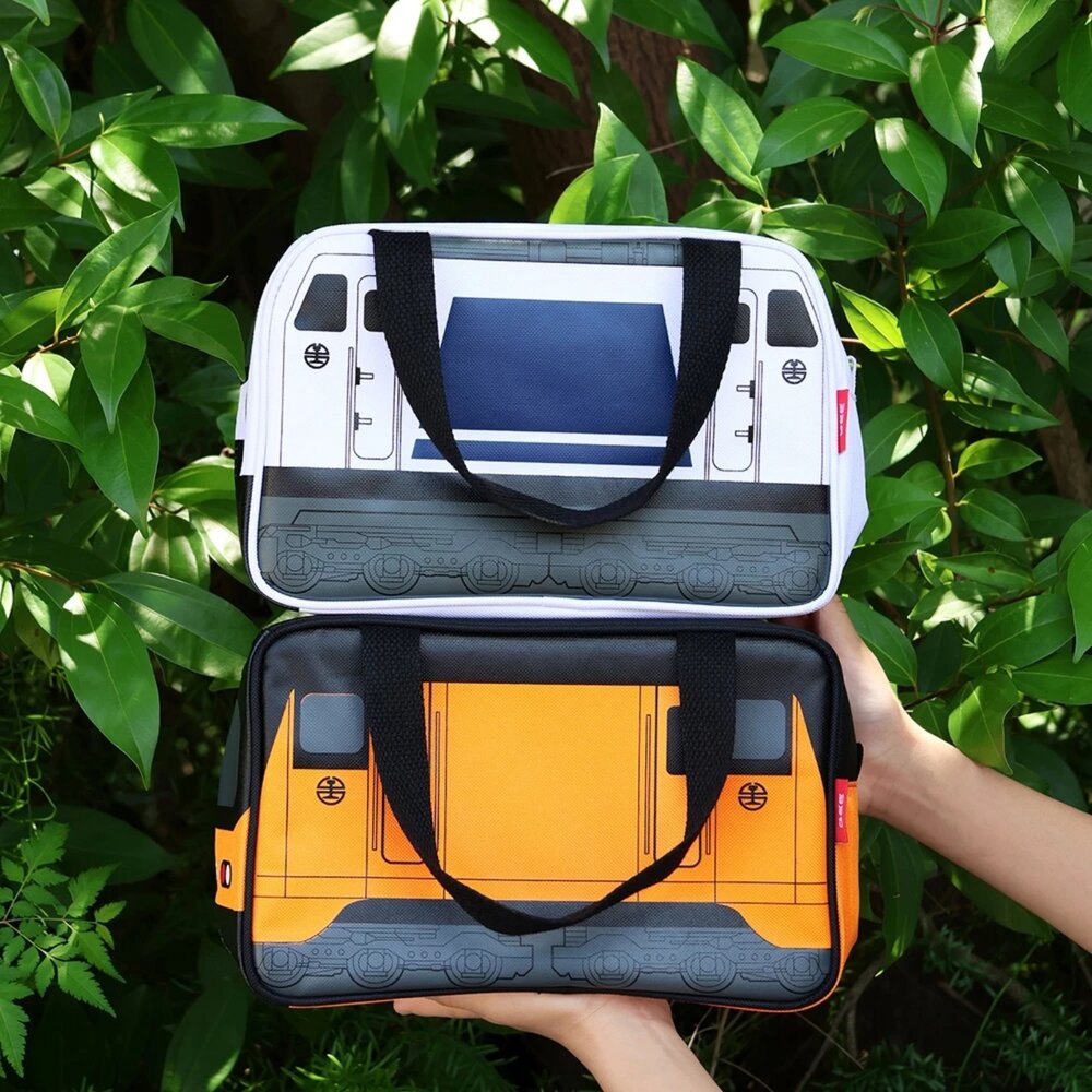 台鐵火車造型便當袋 保溫袋 台灣火車系列 海風號 山嵐號 R200 E500 台鐵文創商品 集創意 TR台灣鐵道-圖片-2