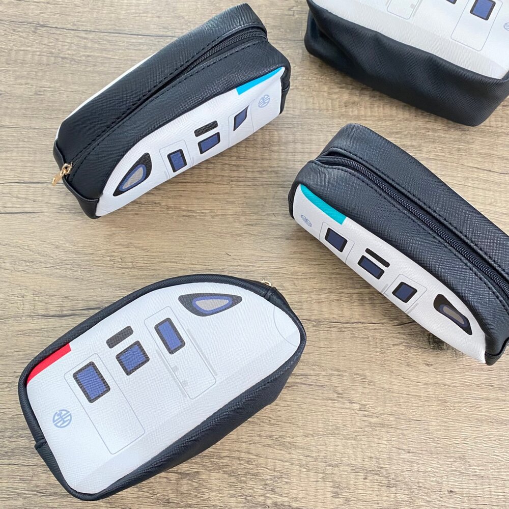 20250816002-EMU3000立體造型萬用包 EMU3000紅藍綠車頭款小包  隨身小物包 台鐵紀念品 新格子 TR台灣鐵道