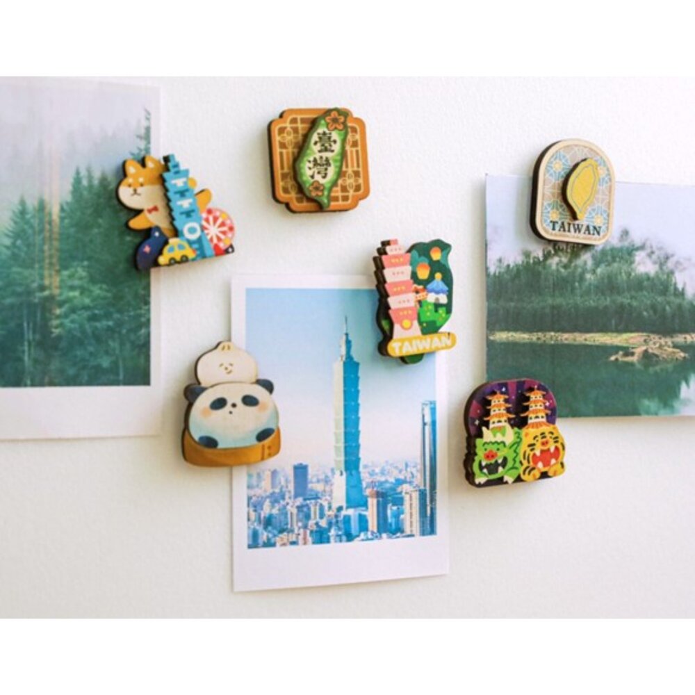 台灣印象 立體木質磁鐵 造型磁鐵 冰箱貼 台灣文創紀念品 國外送禮 印刻研究所 猴子設計 TR台灣鐵道-圖片-5