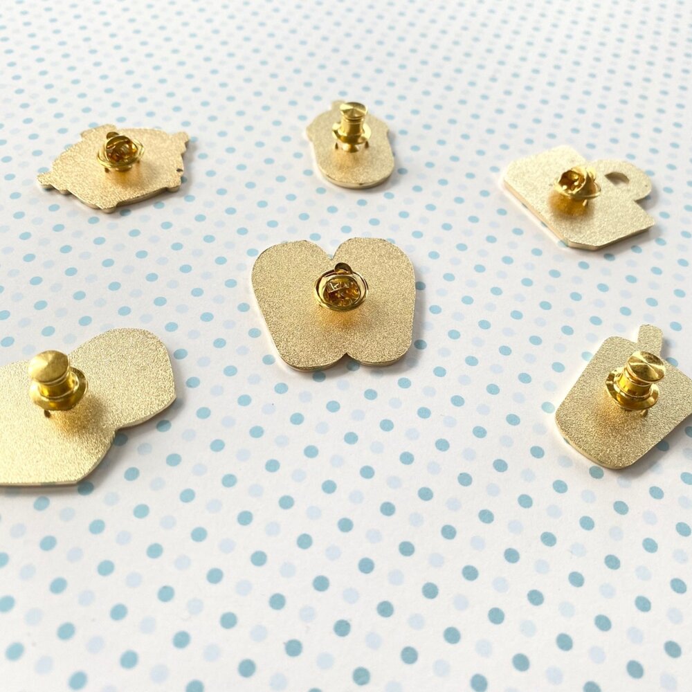 琺瑯金屬徽章 金屬別針 胸針 台灣紀念品 臺灣伴手禮 新格子 TR台灣鐵道-圖片-3
