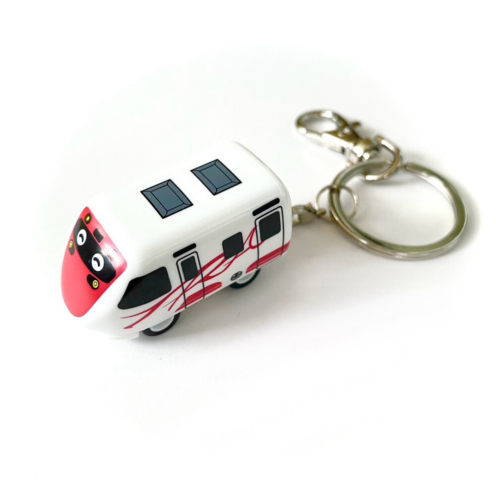 台鐵迴力車鑰匙圈 台鐵火車鑰匙圈 Q版火車鑰匙圈 立體造型 創意鐵道小物 集創意 TR台灣鐵道-圖片-1
