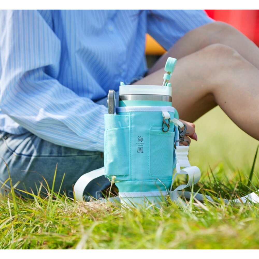 台鐵海風號 山嵐號 漸層烤漆冰霸隨行杯 887ML 把手冰霸杯 保冷保溫杯 附不銹鋼吸管 友可創意 TR台灣鐵道-圖片-2