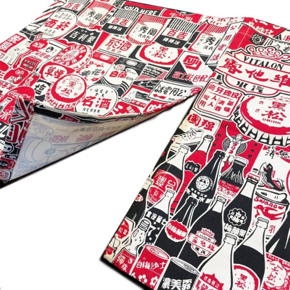 懷舊時光短門簾 復古台灣元素 裝飾短門簾 居家短門簾 木子創意 TR台灣鐵道-圖片-2