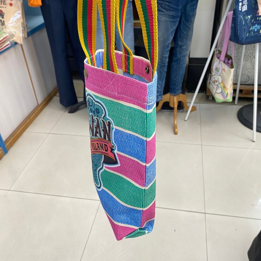 嘎嘰肩揹提袋 純棉帆布 純棉手工茄芷袋 茄芷手提袋 台灣製造 木子創意 TR台灣鐵道-圖片-2