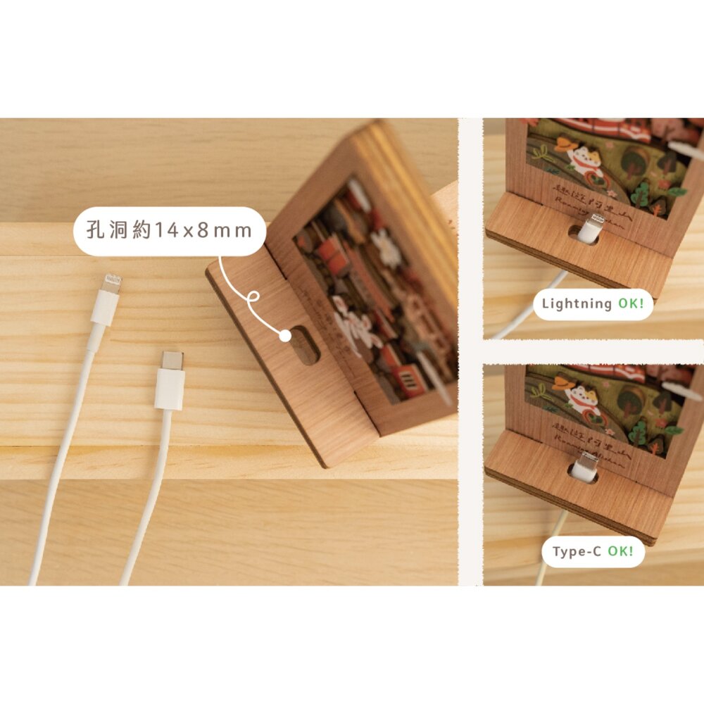 微風景手機架 名片架 台灣印象 台灣旅遊紀念品 桌面擺飾 多功能收納 遊木時光 TR台灣鐵道-圖片-2