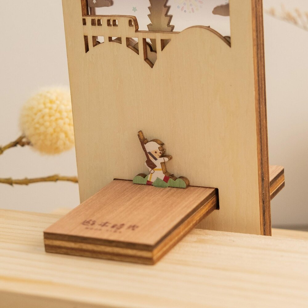 微風景手機架 名片架 台灣印象 台灣旅遊紀念品 桌面擺飾 多功能收納 遊木時光 TR台灣鐵道-圖片-3