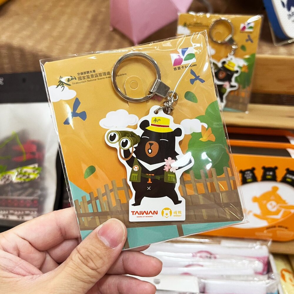 2026092401-喔熊 OhBear TAIWAN 喔熊造型悠遊卡 交通部觀光署 喔熊商品專賣店 TR台灣鐵道