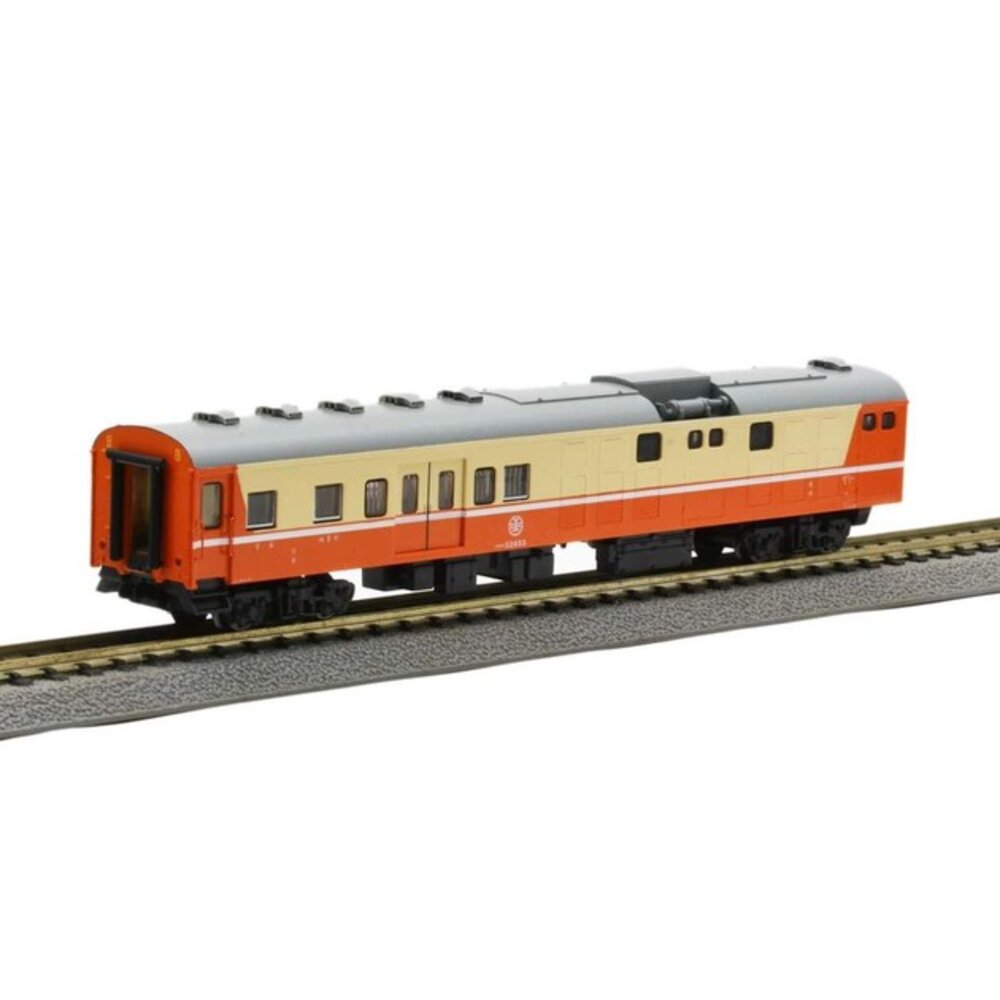 23208764730-台鐵電源行李車(橘) 45PBK32850型 N軌 N規鐵道模型 N Scale 不含鐵軌 鐵支路模型 NK3513
