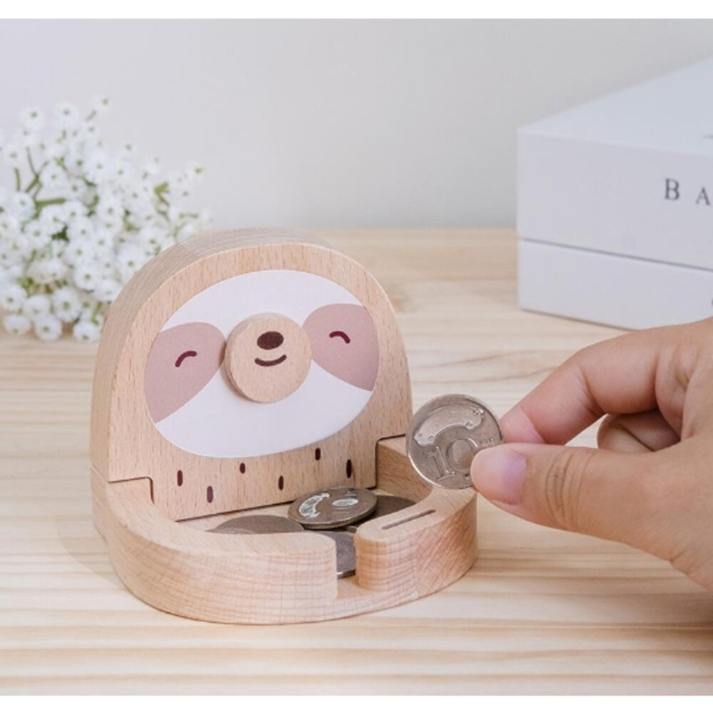 有錢座 小物收納 硬幣收納 手機架 桌上擺飾 柴犬 樹懶 遊木時光 TR台灣鐵道-圖片-1