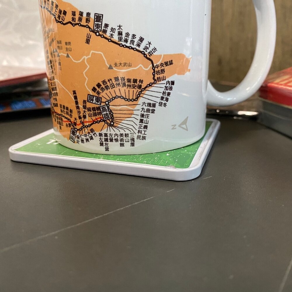 方形磁鐵杯墊 冰箱貼 台灣紀念品 台灣特色 台灣景點 台灣意象 復古台灣 木子創意 TR台灣鐵道-圖片-2