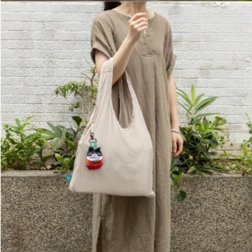 好收袋 摺疊收納袋 環保袋 購物袋 防水 造型吊飾 猴子設計 TR台灣鐵道-圖片-7