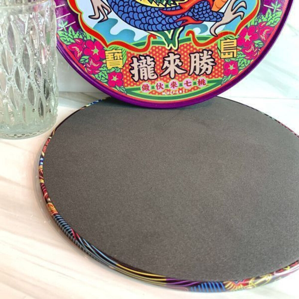 馬口鐵鍋墊 隔熱墊 復古圖案 台灣系列 止滑鍋墊 隔熱鍋墊 木子創意 TR台灣鐵道-圖片-4