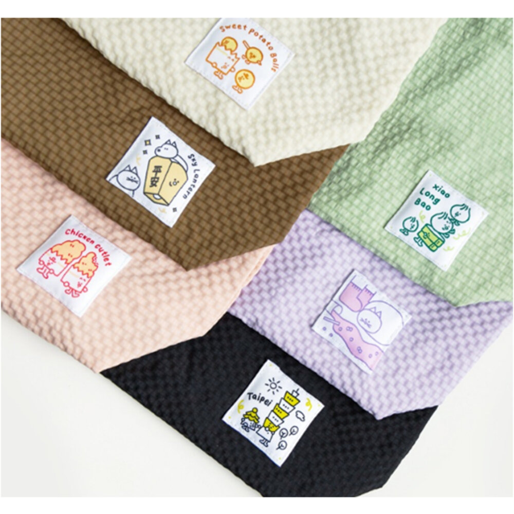 泡泡提袋 束口提袋 泡泡手提袋 單肩袋 台灣小吃系列 天燈 猴子設計 TR台灣鐵道-圖片-4