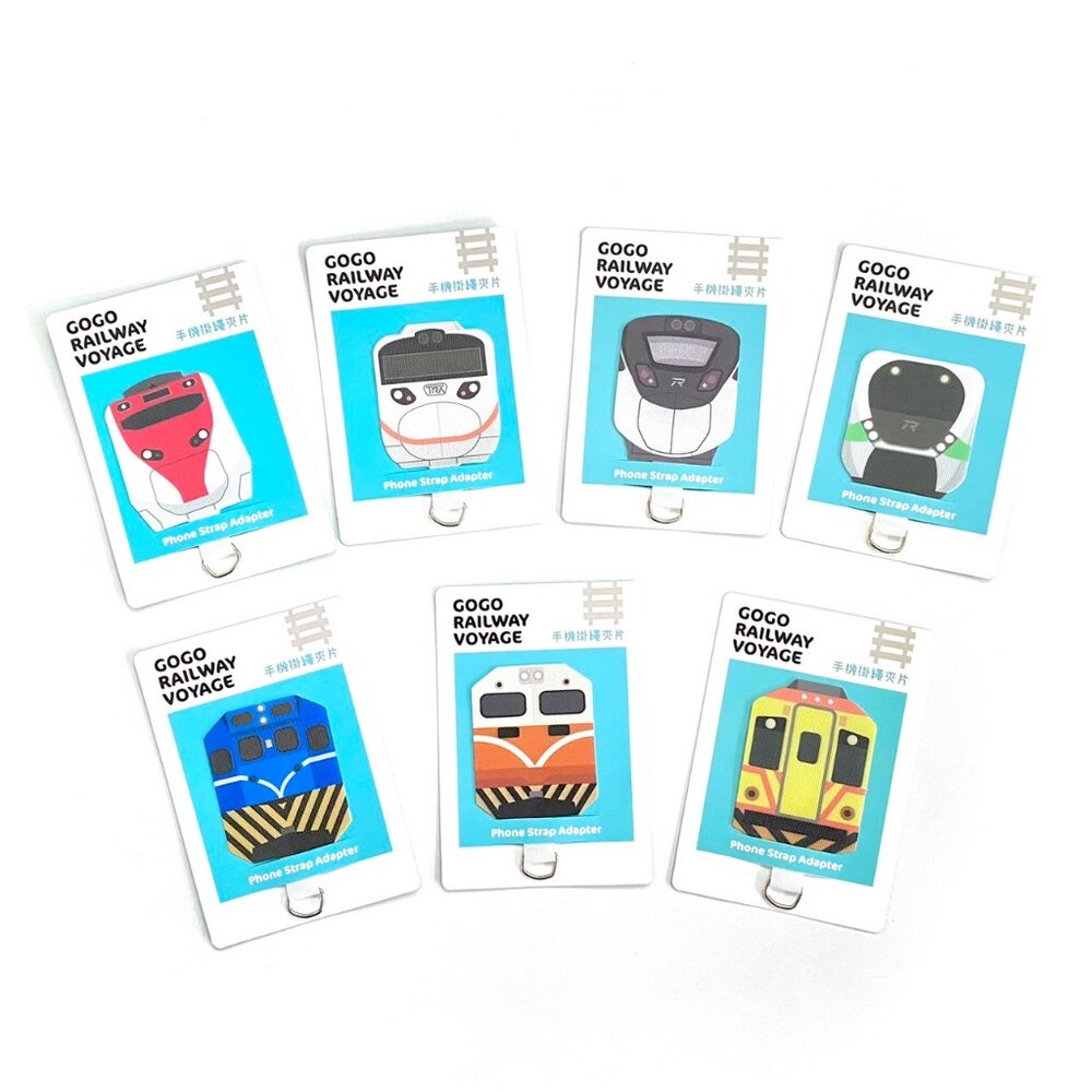 26658073213-台鐵火車造型手機夾片 手機掛片 台鐵授權 普悠瑪 太魯閣 城際列車 EMU900 新格子 TR台灣鐵道
