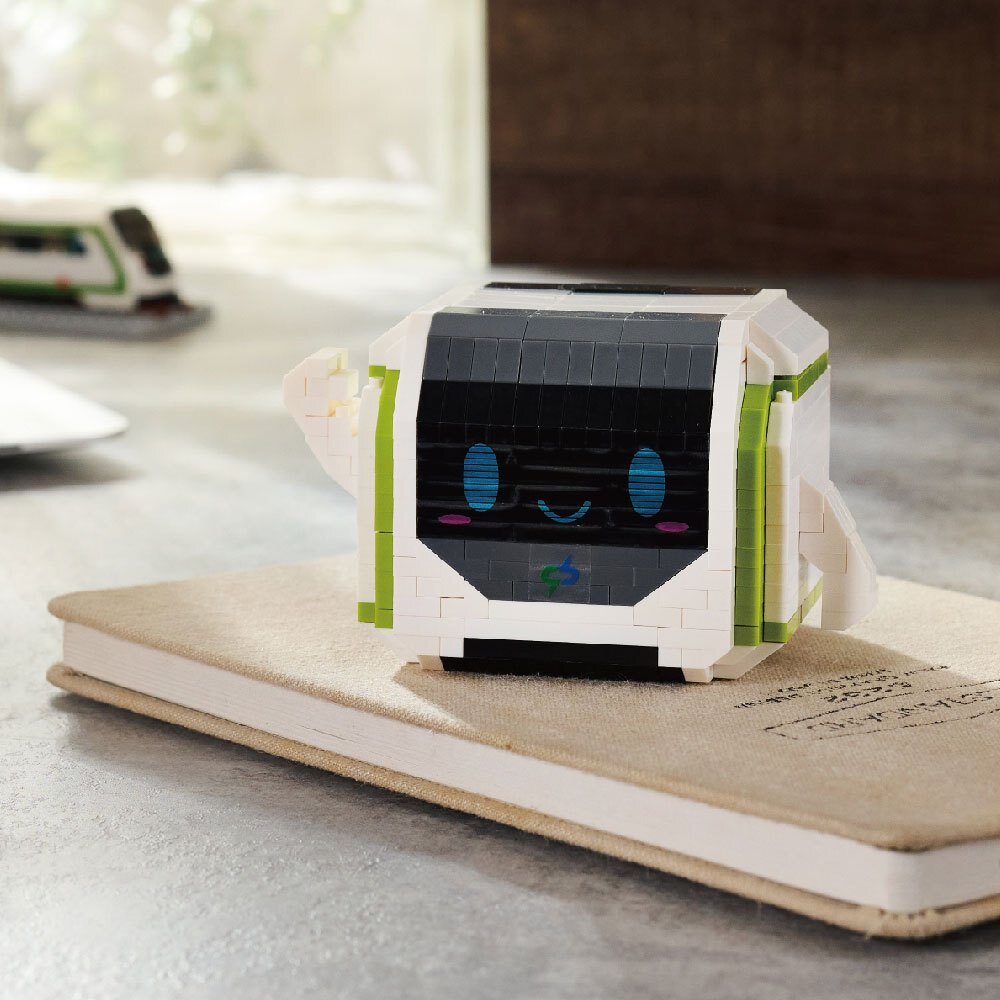 26956689631-台中捷運 吉祥物小綠綠微型積木 小綠綠福利社 台中捷運官方授權商店 TR台灣鐵道