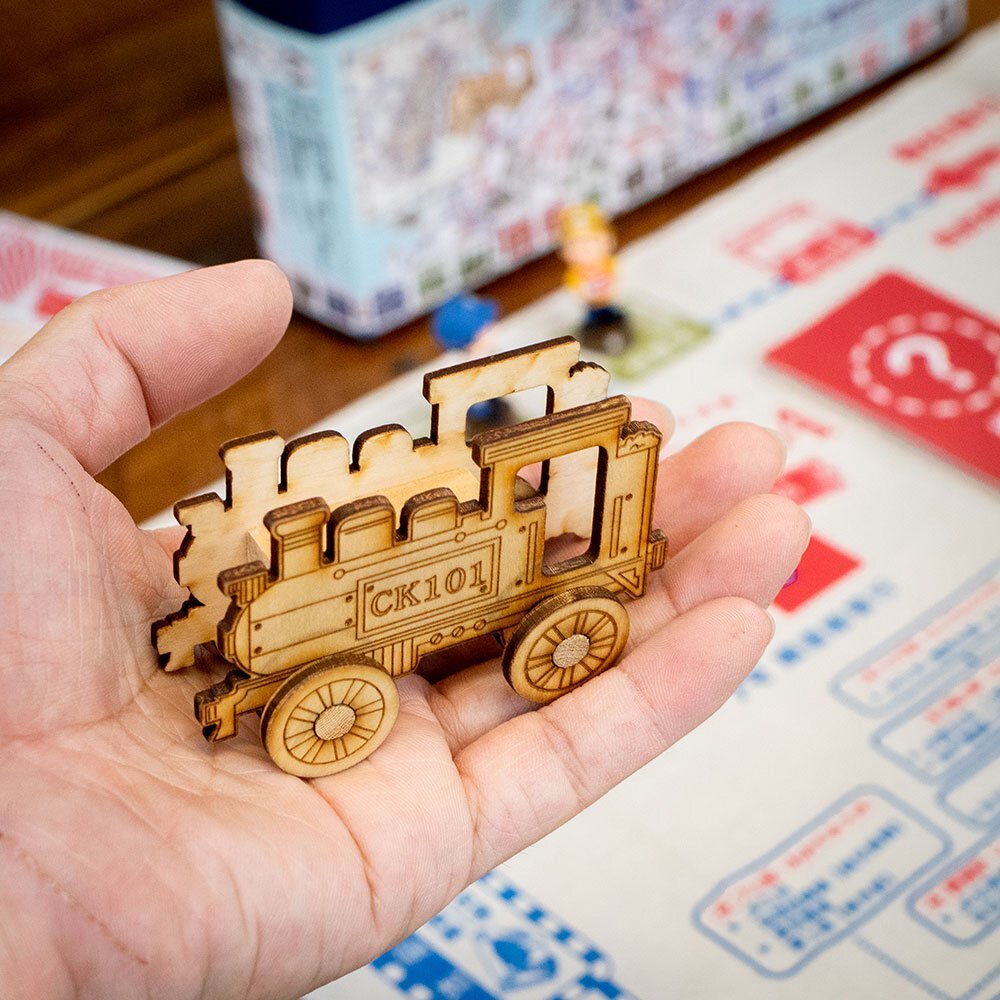 TR 鐵道時光遊戲組 台日鐵道32同名車站 台灣環島桌上遊戲組 台鐵名片式硬式車票 台鐵大富翁 台灣鐵道親子桌遊系列-圖片-4