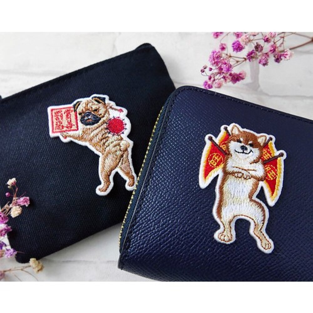 刺繡貼 古早味系列 動物系列 手機貼 安全帽貼 行李箱貼 裝飾貼 文藝輕黏 TR台灣鐵道-圖片-2