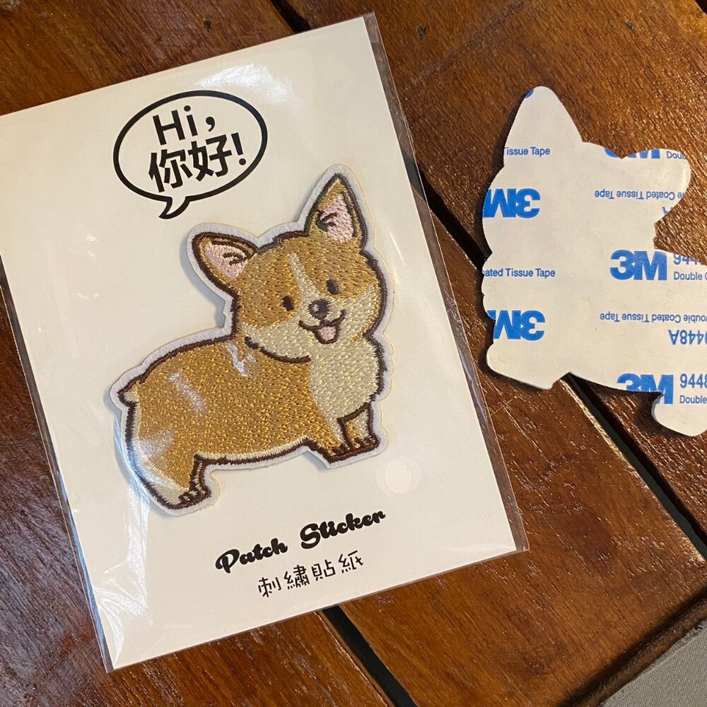 刺繡貼紙 刺繡布貼 手機殼貼紙 安全帽貼 創意刺繡貼 文創 伴手禮 Hi你好創意設計 TR台灣鐵道-圖片-1