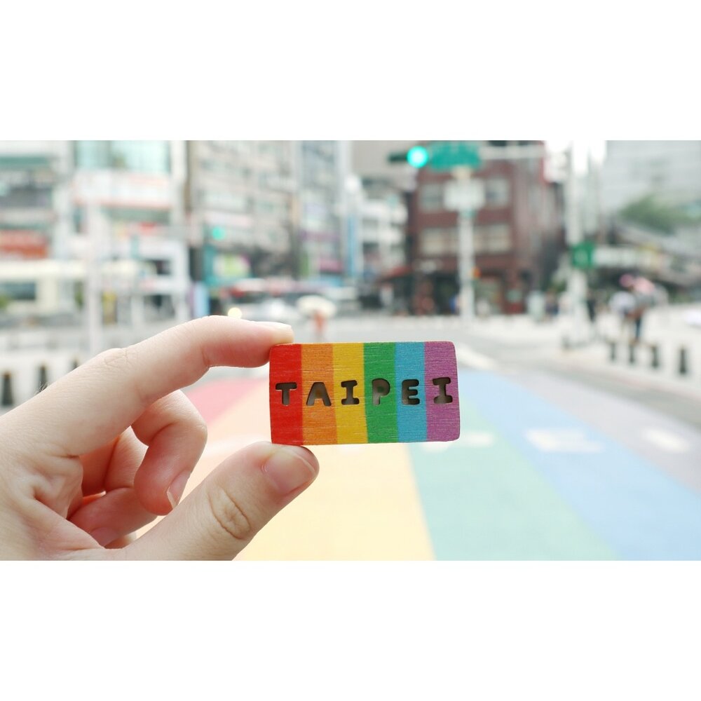 迷你木冰箱貼 台灣景點 懷舊小物 珍珠奶茶 天燈 小物磁鐵 插畫迷你磁鐵 台灣紀念品 新格子 TR台灣鐵道-圖片-4