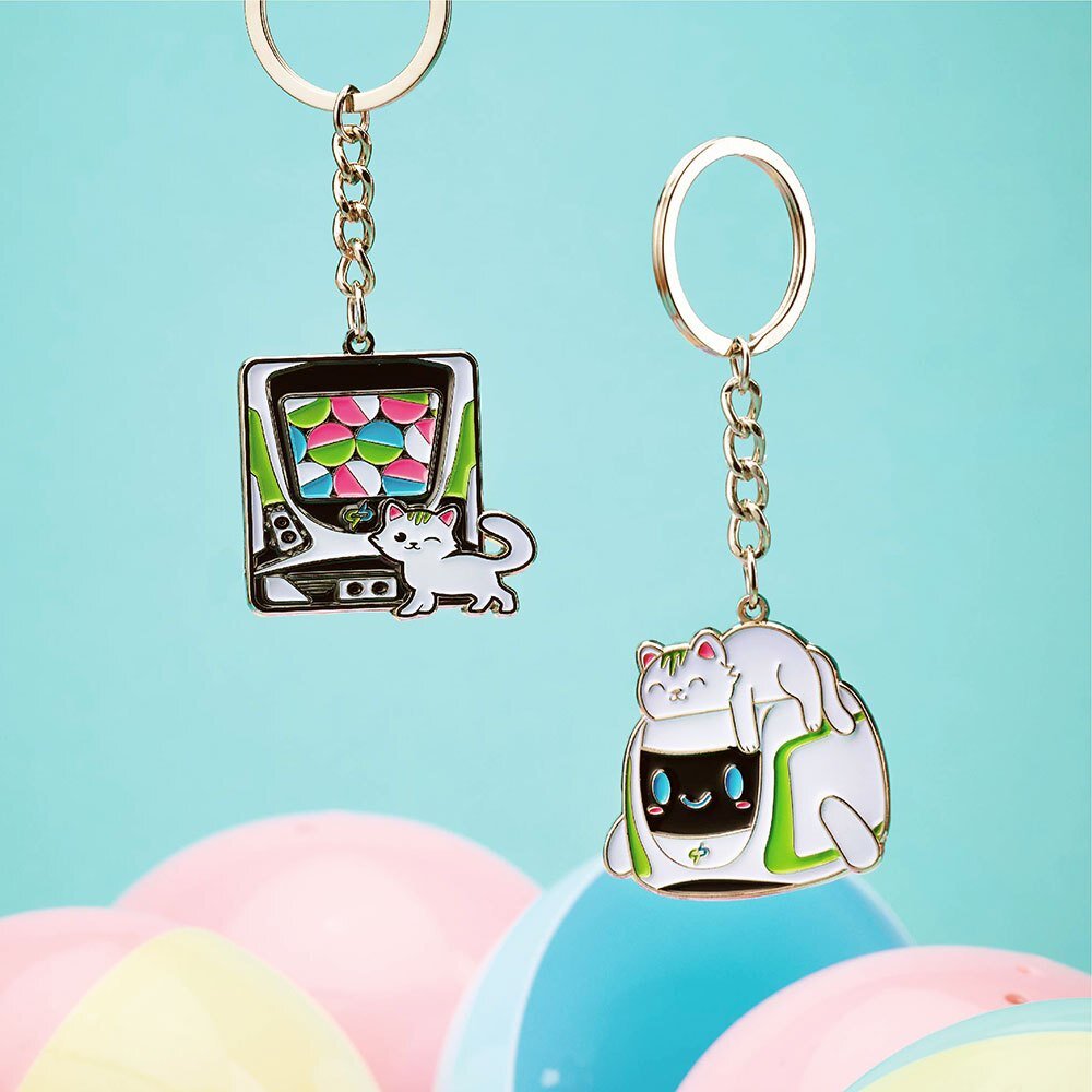 28306683173-台中捷運 小綠綠鑰匙圈 悠閒一下 扭蛋車造型 金屬鑰匙圈 小綠綠福利社 台中捷運官方授權商店 TR台灣鐵道