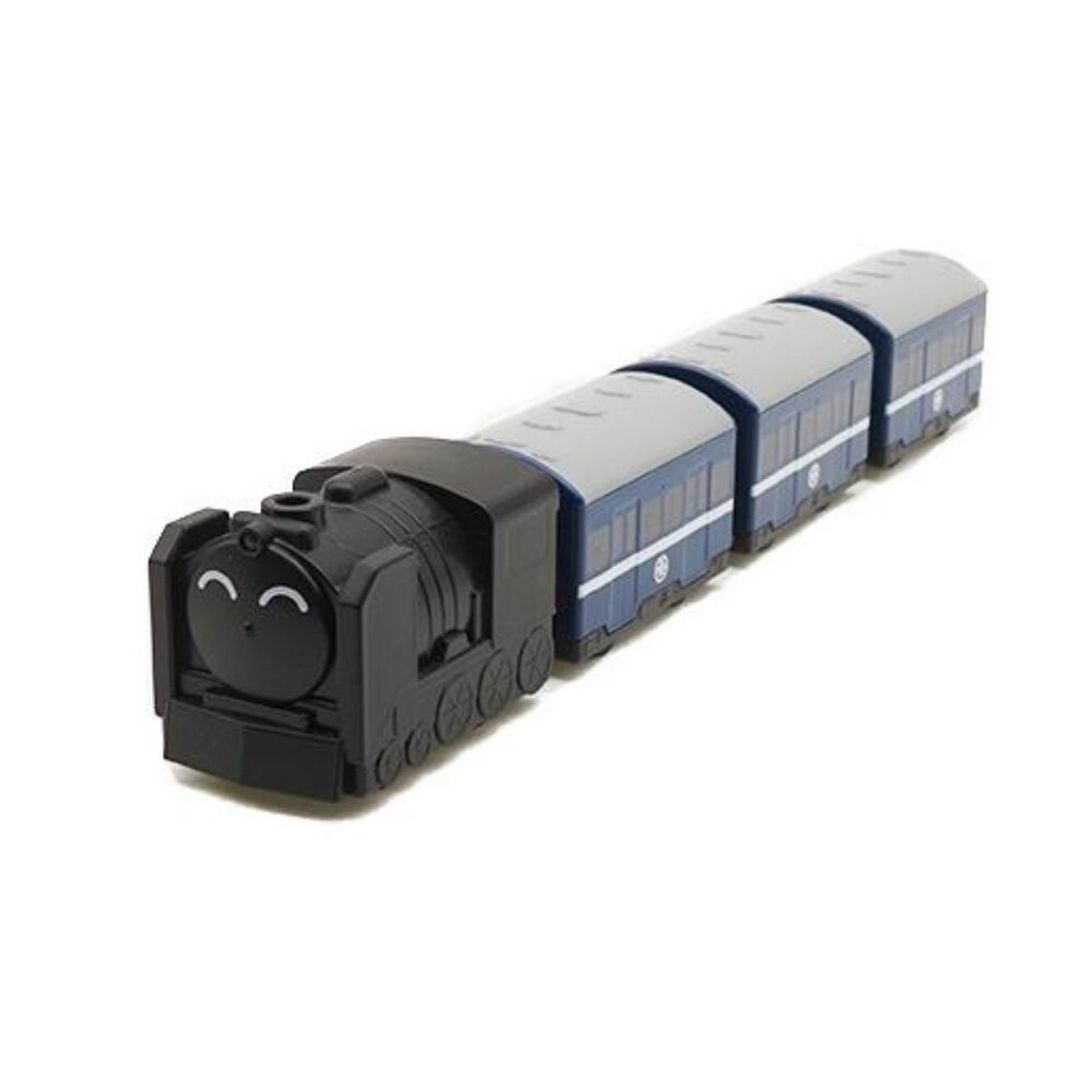 3432844410-台鐵普通列車 蒸汽火車DT650型 鐵支路4節迴力小列車 迴力車 火車玩具 壓克力盒裝 QV011T1 TR台灣鐵道