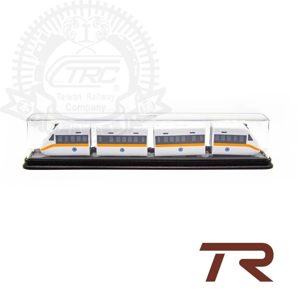 台鐵太魯閣自強號列車 TEMU1000型 鐵支路4節迴力小列車 迴力車 火車玩具 QV005T1 TR台灣鐵道-圖片-1