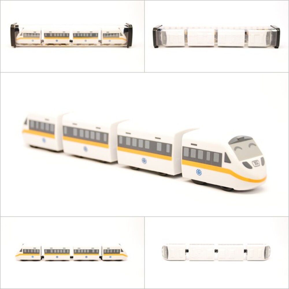 4032737421-台鐵太魯閣自強號列車 TEMU1000型 鐵支路4節迴力小列車 迴力車 火車玩具 QV005T1 TR台灣鐵道