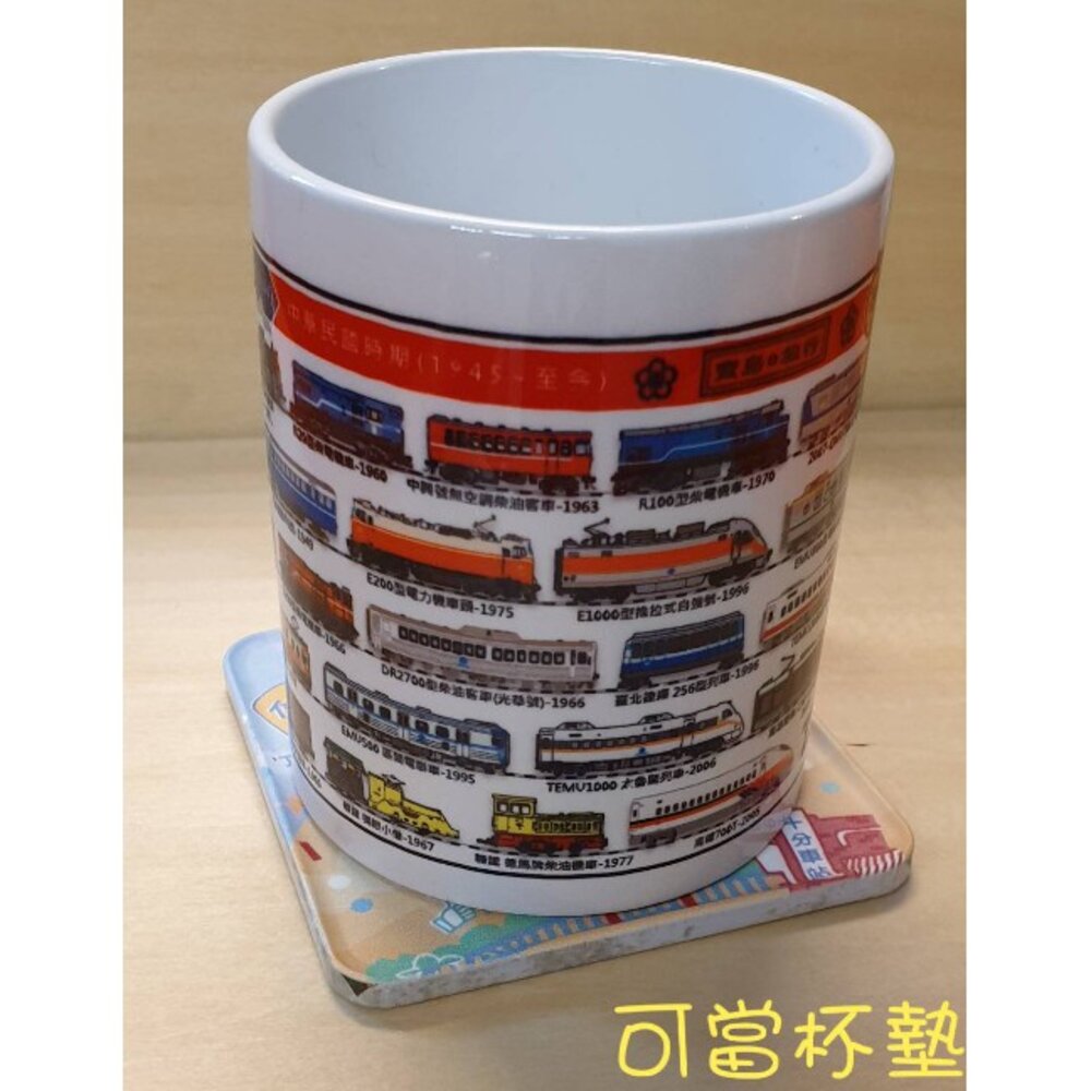 吸鐵杯墊 冰箱貼 復古 紀念品 文創 禮物 台鐵便當 TR台灣鐵道-圖片-1