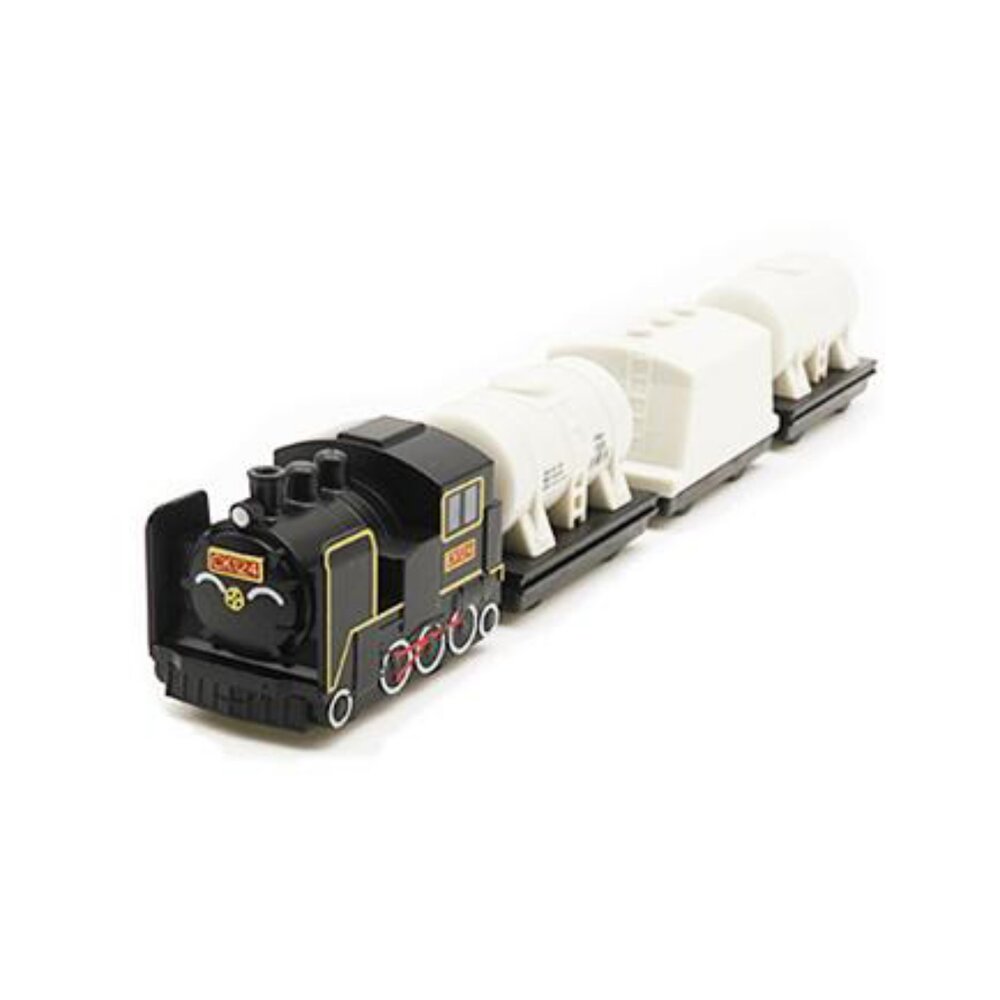 4832826655-台鐵蒸汽火車 CK124 水泥油罐列車 鐵支路4節迴力小列車 迴力車 火車玩具 壓克力盒裝 QV063T3 TR台灣鐵道