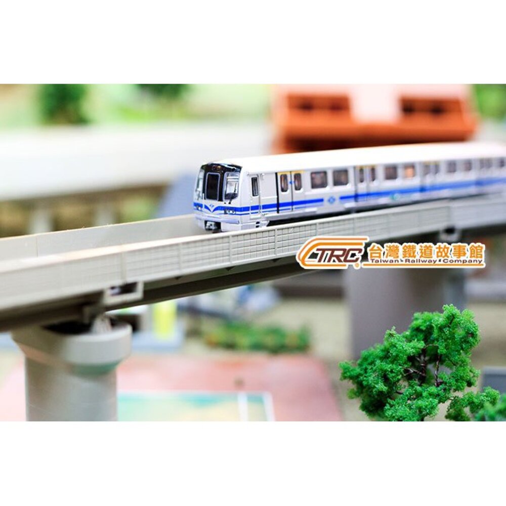 5145149897-台北捷運列車 高運量C381型 動力車輛組(6輛全編組) N軌 N規鐵道模型 不含鐵軌 鐵支路模型 VM3006