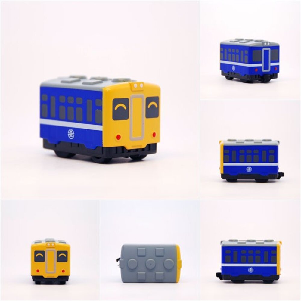 5632737079-台鐵小叮噹柴油客車 DR2000型 鐵支路迴力小火車 迴力車 火車玩具 壓克力盒裝 QV018 TR台灣鐵道