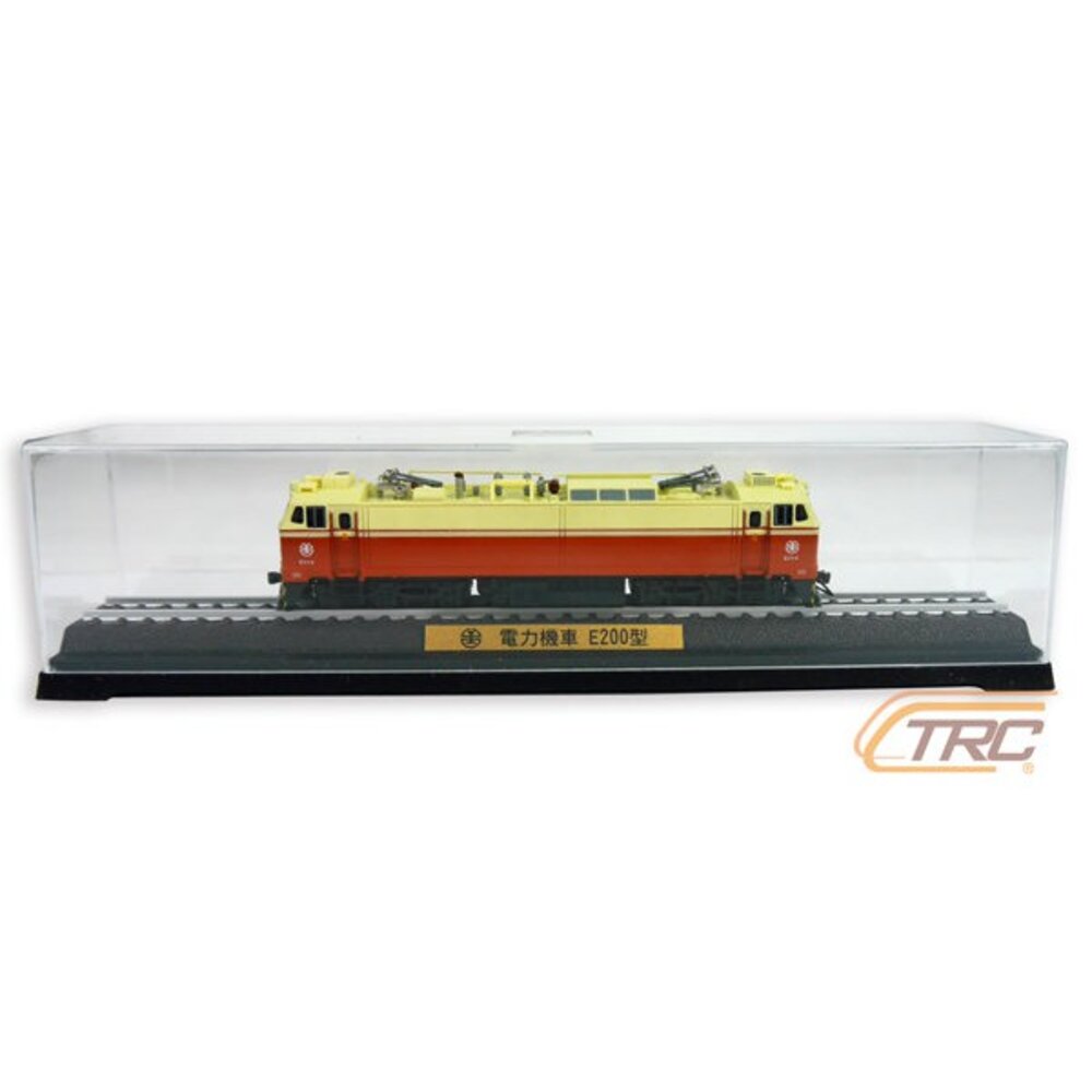5834906218-台鐵電力機車 E200型 靜態紀念車 火車模型 含展示底座 鐵支路模型 NS3511 TR台灣鐵道
