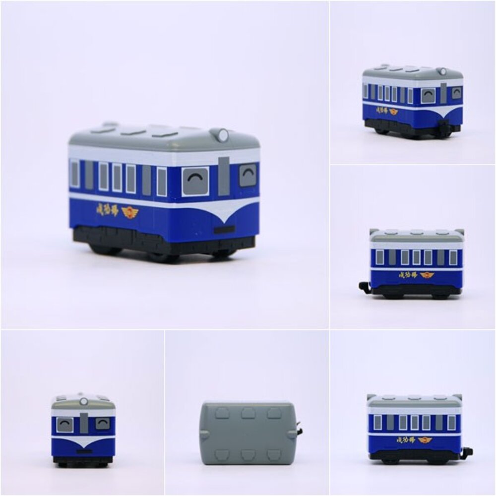 6232829847-台糖成功號 鐵支路迴力小火車 迴力車火車玩具 壓克力盒裝 QV053 TR台灣鐵道