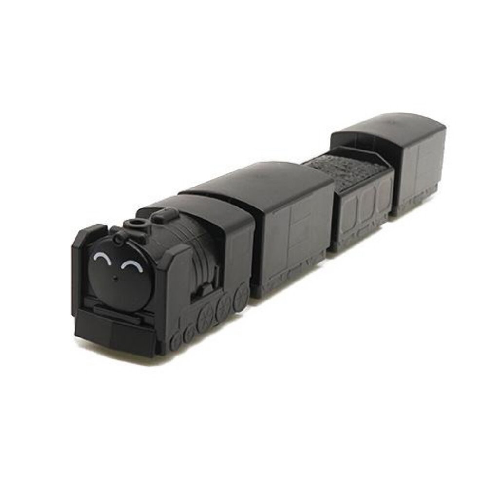 6732747053-台鐵貨物列車 蒸汽火車DT650型 鐵支路4節迴力小列車 迴力車 火車玩具 壓克力盒裝 QV011T2 TR台灣鐵道