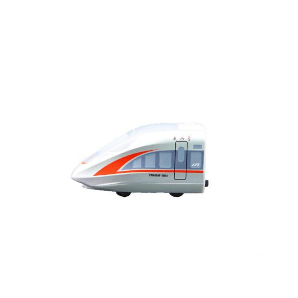 中國高鐵復興號 紅神龍 CR400AF型 鐵支路迴力小火車 迴力車 火車玩具 壓克力盒裝 QV075 TR台灣鐵道-圖片-1