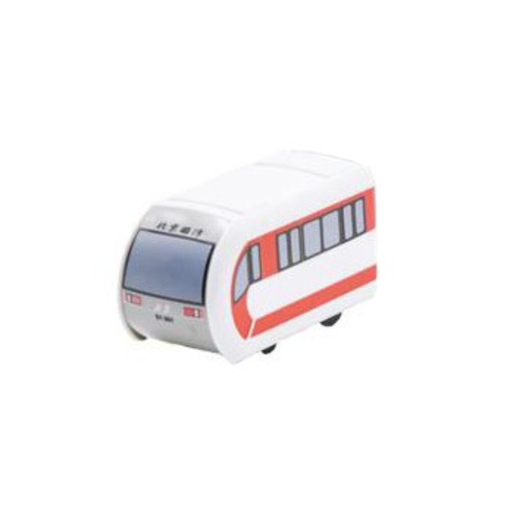 7332844056-中國北京地鐵S1線磁浮列車 鐵支路迴力小火車 迴力車 火車玩具 壓克力盒裝 QV074 TR台灣鐵道