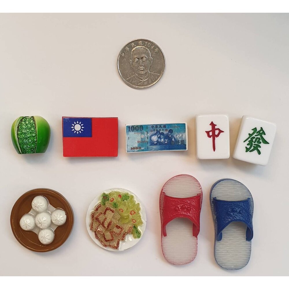 造型冰箱貼 小磁鐵 台灣經典系列 台灣紀念品 台啤 高粱 維士比 維大力 彈珠汽水 國旗 藍白拖 TR台灣鐵道-圖片-5