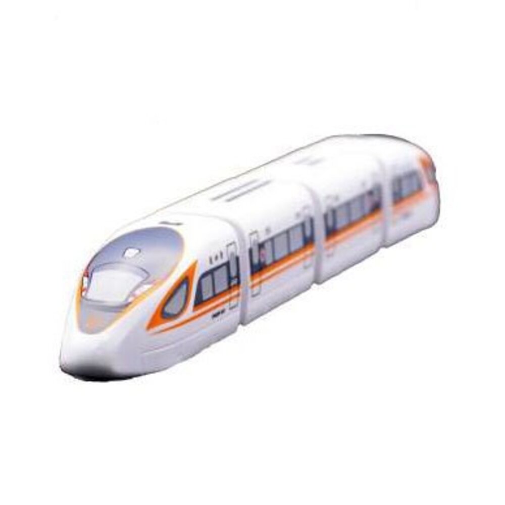 7632827568-中國高鐵復興號列車 金鳳凰 CR400BF型 鐵支路4節迴力小列車 迴力車 火車玩具 QV077T1 TR台灣鐵道