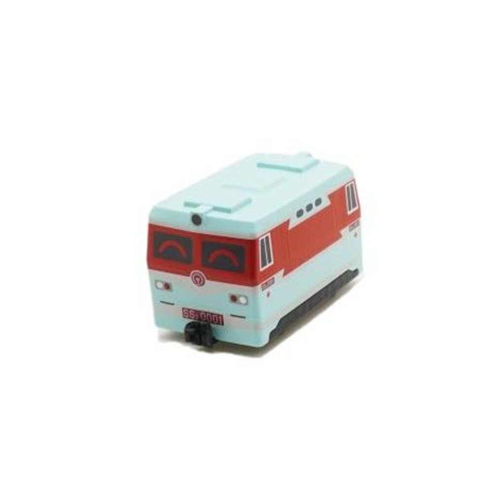 QV031-中國鐵路韶山3型電力機車 鐵支路迴力小火車 迴力車 火車玩具 壓克力盒裝 QV031 TR台灣鐵道