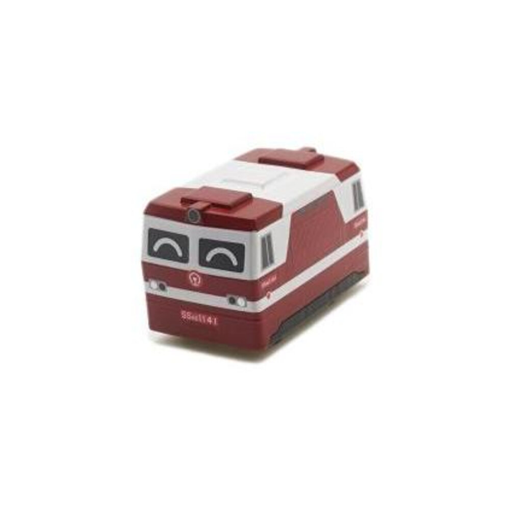 QV034-中國鐵路韶山6B型電力機車 鐵支路迴力小火車 迴力車 火車玩具 壓克力盒裝 QV034 TR台灣鐵道