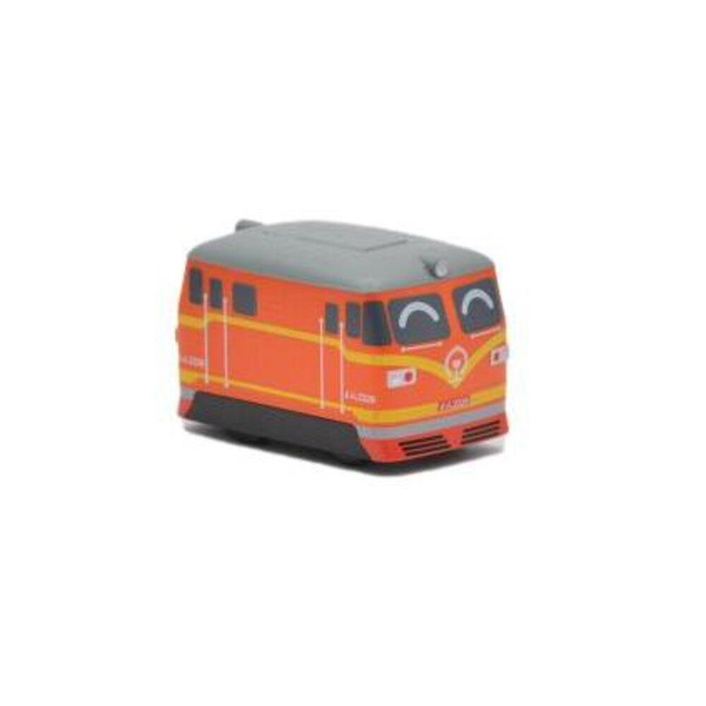 QV049-中國鐵路東風4B內燃機車 鐵支路迴力小火車 迴力車 火車玩具 壓克力盒裝 QV049 TR台灣鐵道